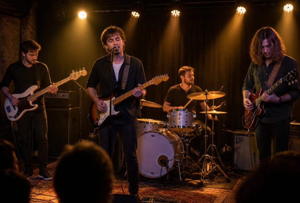 Trios performing live